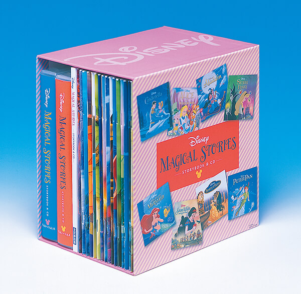 英語教材ディズニー・マジカル・ストーリーズ CD15巻＋絵本15冊